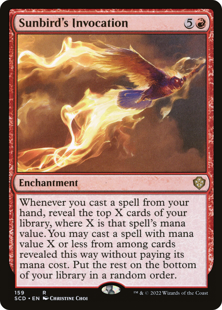 Image of Sunbird's Invocation (SCD-159) - Starter Commander Decks