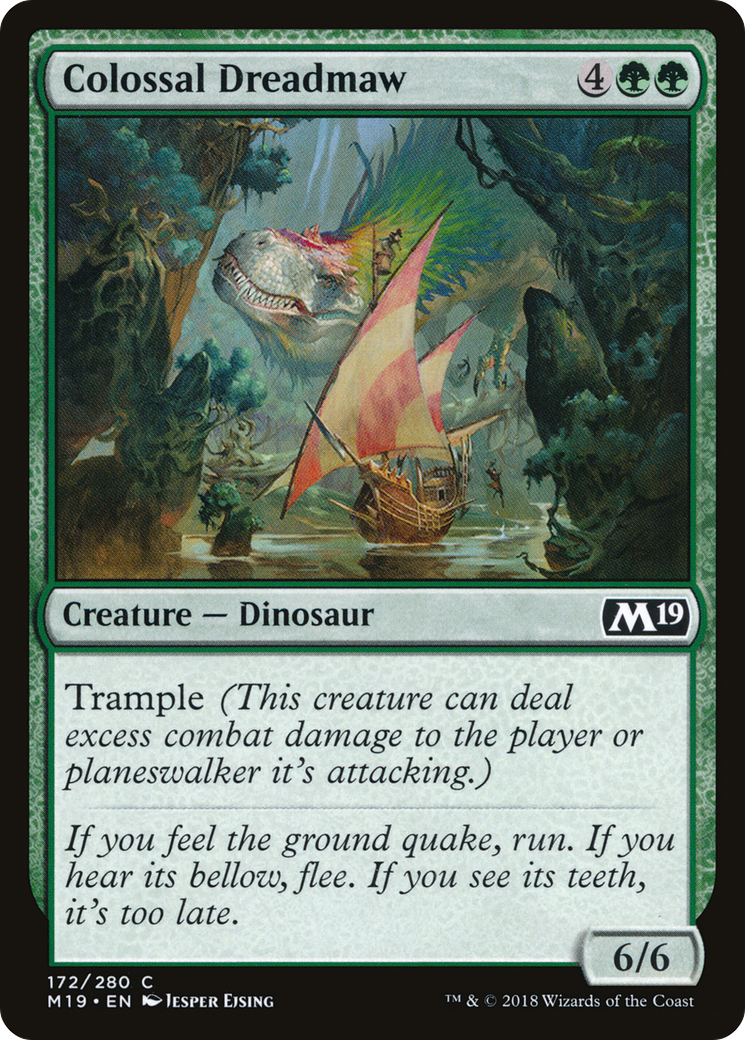 Image of Colossal Dreadmaw (M19-172) - Core Set 2019