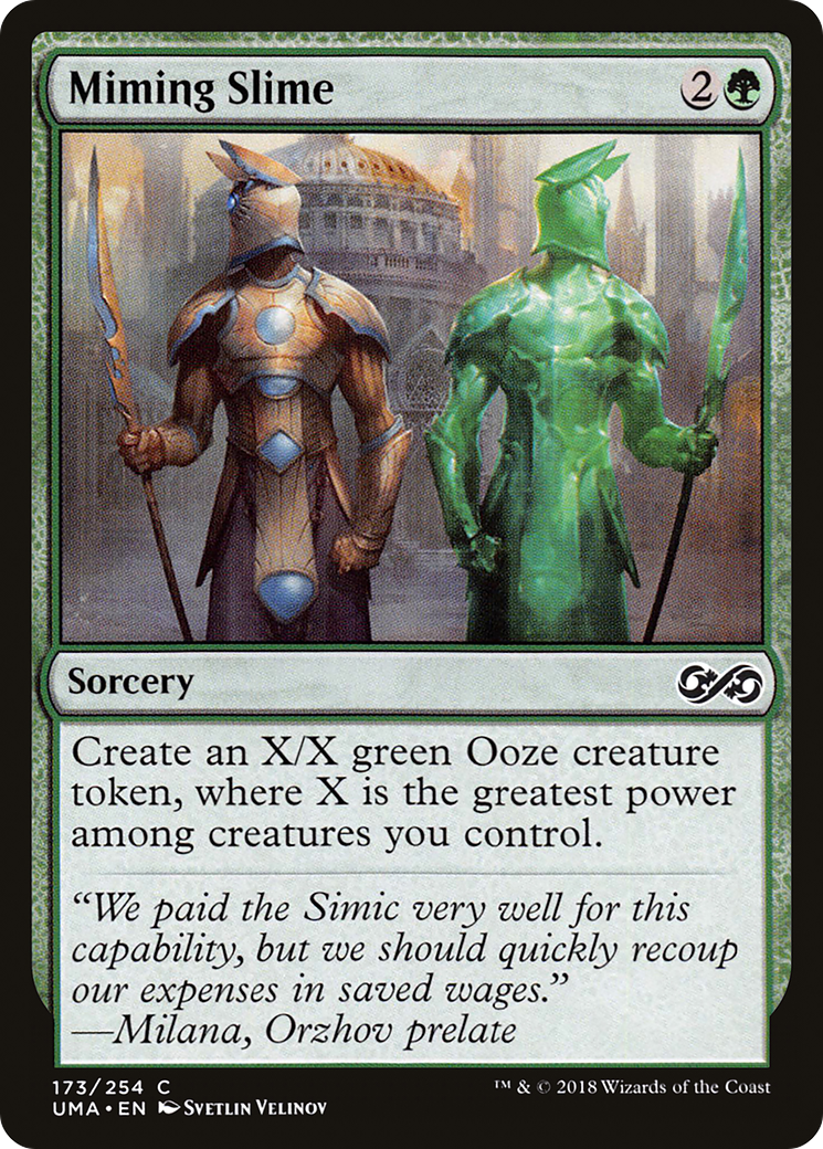 Image of Miming Slime (UMA-173) - Ultimate Masters