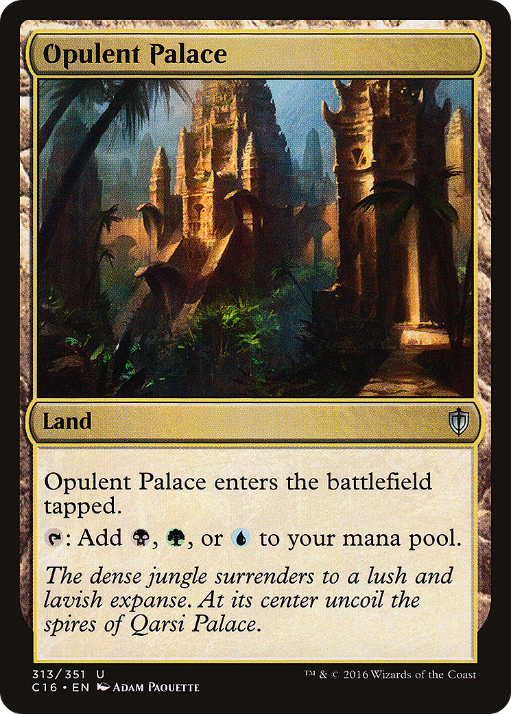 Image of Opulent Palace (C16-313) - Commander 2016