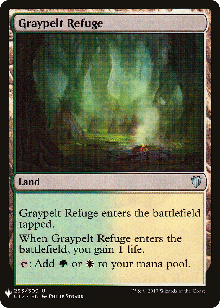 Image of Graypelt Refuge (LIST-253) - The List