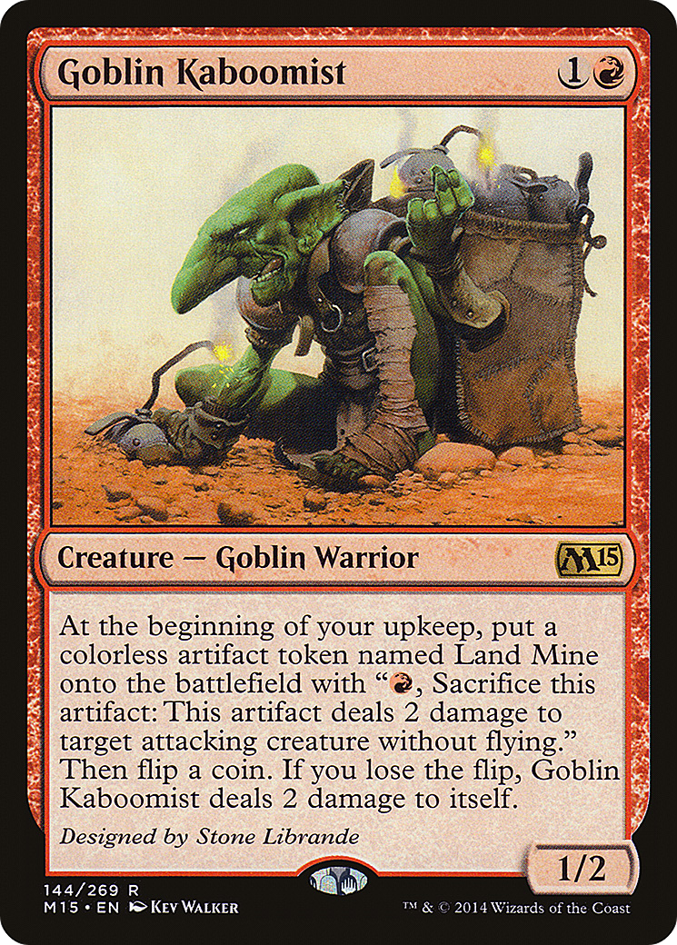 Image of Goblin Kaboomist (M15-144) - Magic 2015
