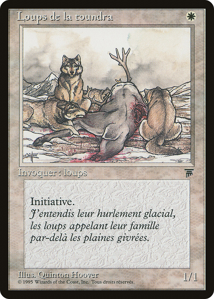 Image of Tundra Wolves (French) - 