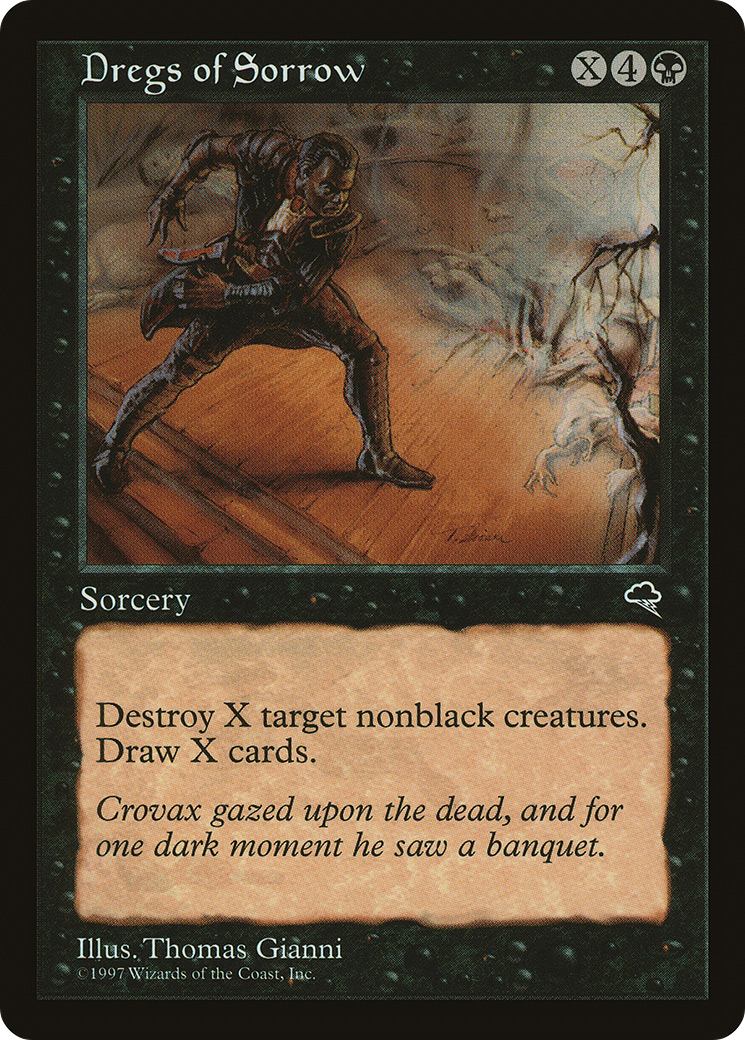Image of Dregs of Sorrow (TMP-131) - Tempest