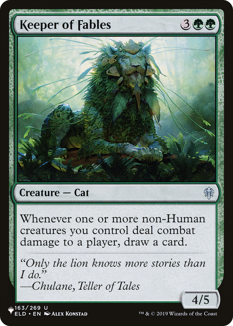 Image of Keeper of Fables (LIST-ELD-163) - The List