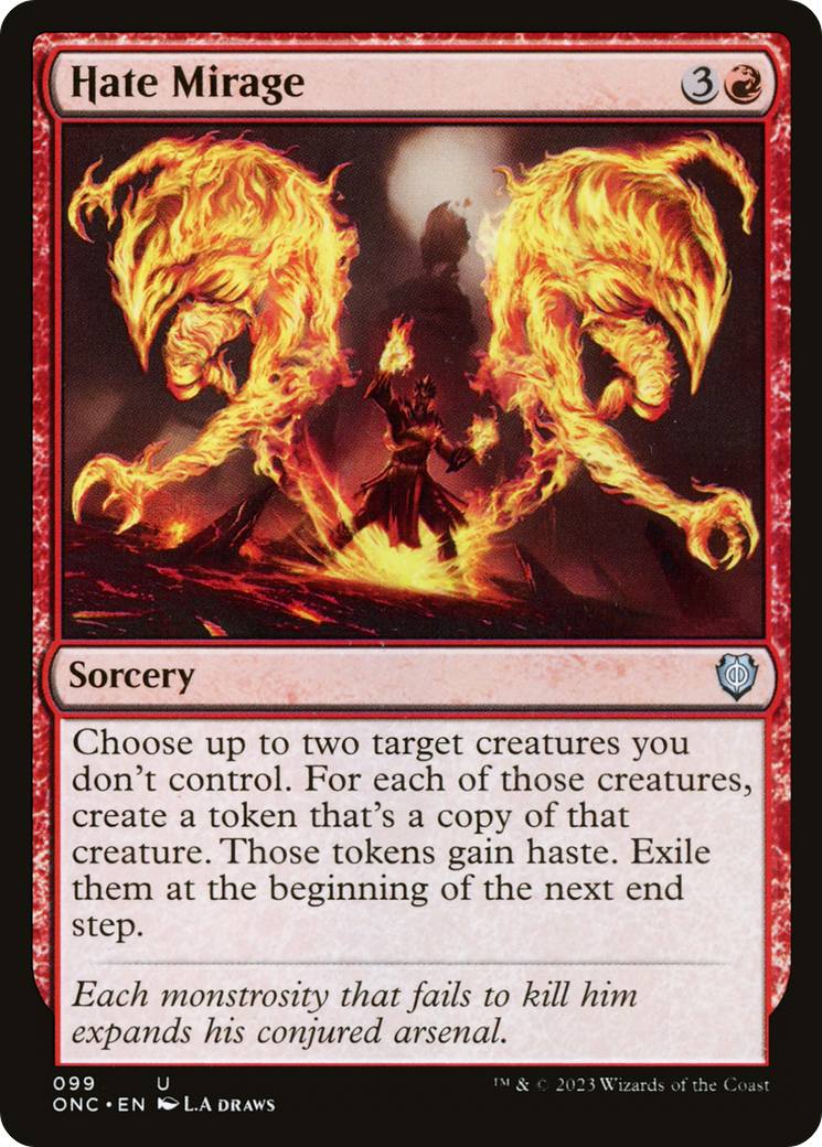 Image of Hate Mirage (ONC-099) - Phyrexia: All Will Be One Commander
