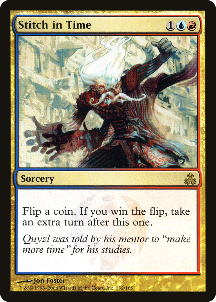 Image of Stitch in Time (GPT-132) - Guildpact Foil