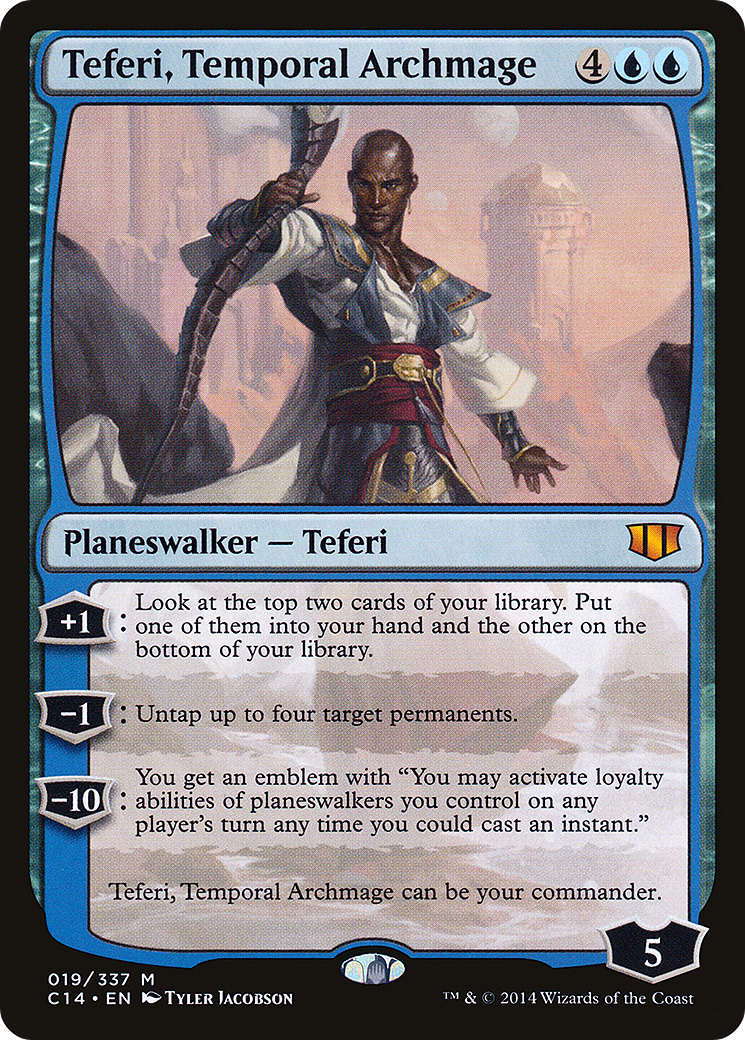 Image of Teferi, Temporal Archmage (C14-019) - Commander 2014