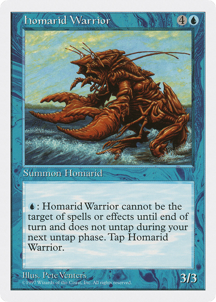 Image of Homarid Warrior (5ED-) - Fifth Edition