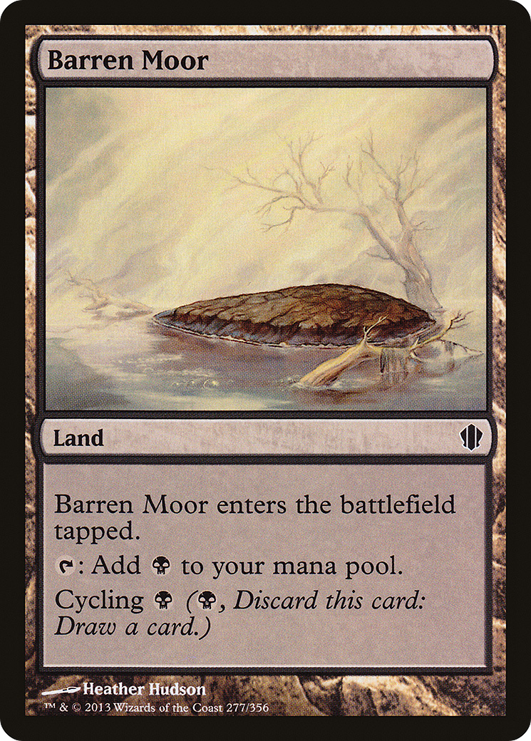 Image of Barren Moor (C13-277) - Commander 2013