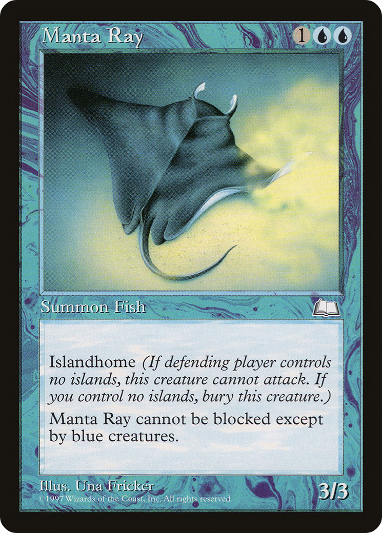Image of Manta Ray (WTH-) - Weatherlight