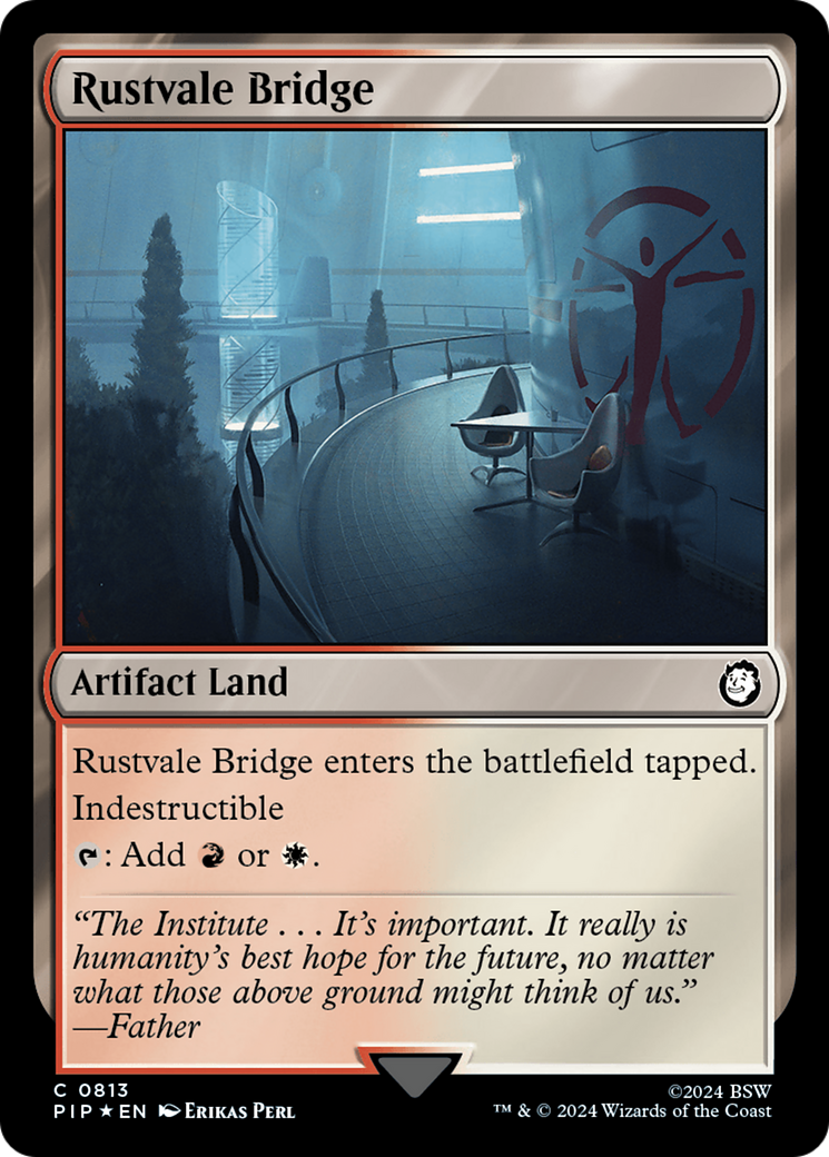 Image of Rustvale Bridge (Surge Foil) (PIP-813) - Fallout Foil