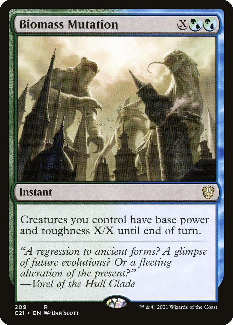 Image of Biomass Mutation (C21-209) - Commander 2021
