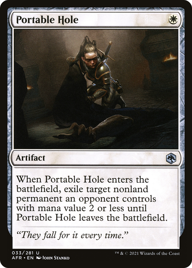 Image of Portable Hole (AFR-033) - Adventures in the Forgotten Realms Foil