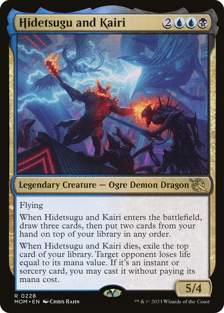 Image of Hidetsugu and Kairi (MOM-228) - March of the Machine Foil