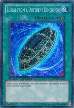 Image of Burial from a Different Dimension (DT03-EN044) - Duel Terminal 3 Limited