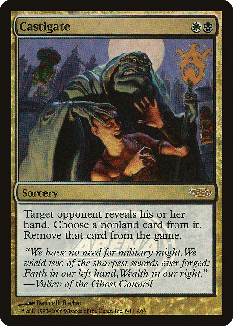 Image of Castigate (ARENA-) - Arena League 2006 Foil