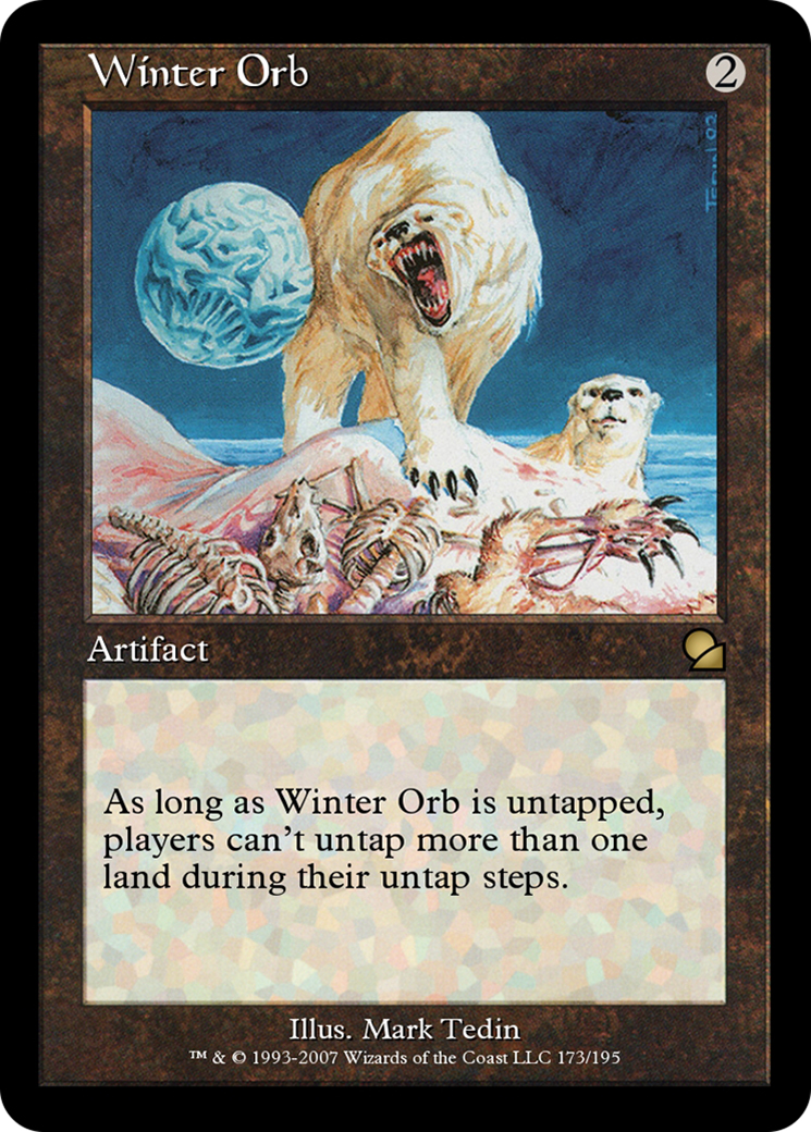 Image of Winter Orb (ME1-173) - Masters Edition Foil