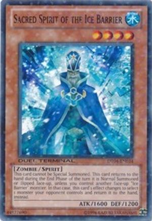 Image of Sacred Spirit of the Ice Barrier (DT04-EN034) - Duel Terminal 4 Limited