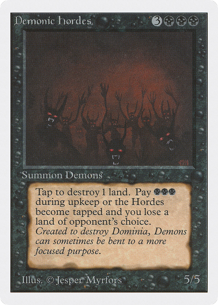 Image of Demonic Hordes (2ED-) - Unlimited Edition
