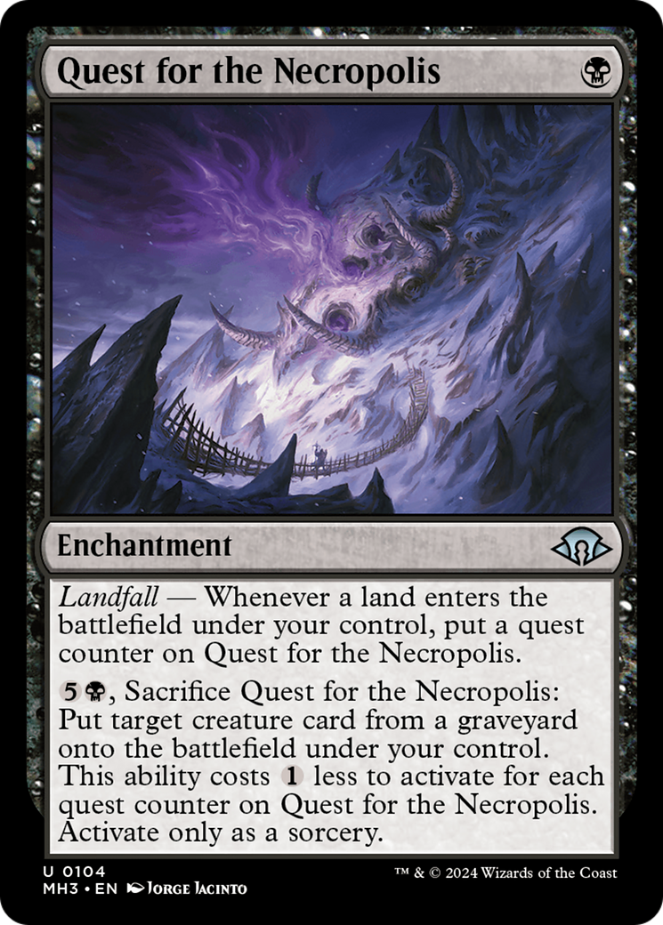 Image of Quest for the Necropolis (MH3-104) - Modern Horizons 3