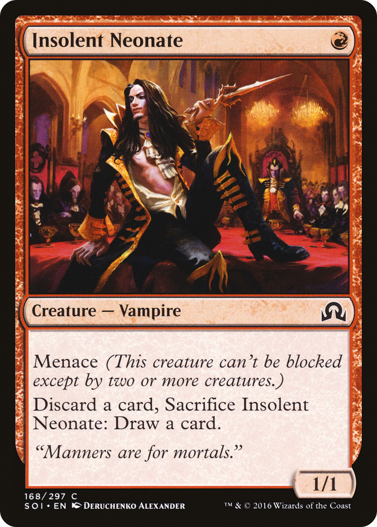 Image of Insolent Neonate (SOI-168) - Shadows over Innistrad Foil