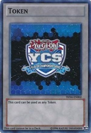 Image of Yu-Gi-Oh Championship Series Token (2012 Pre-registration) (TKN4-EN002) - Yu-Gi-Oh! Tokens Unlimited