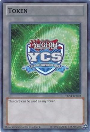 Image of Yu-Gi-Oh Championship Series Token (2013 Pre-registration) (TKN4-EN003) - Yu-Gi-Oh! Tokens Unlimited