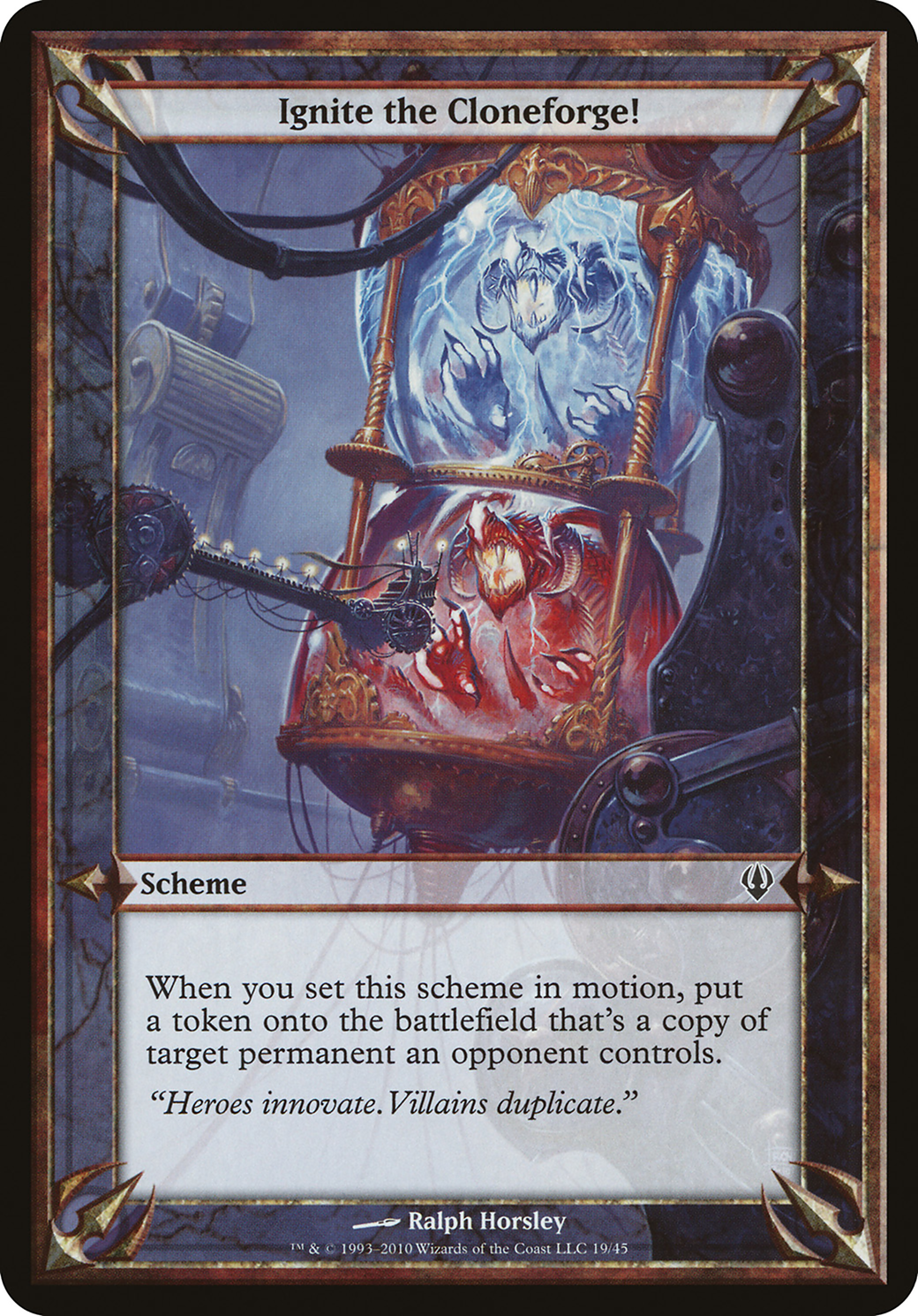 Image of Ignite the Cloneforge! (Archenemy) (OVER-) - Archenemy Schemes