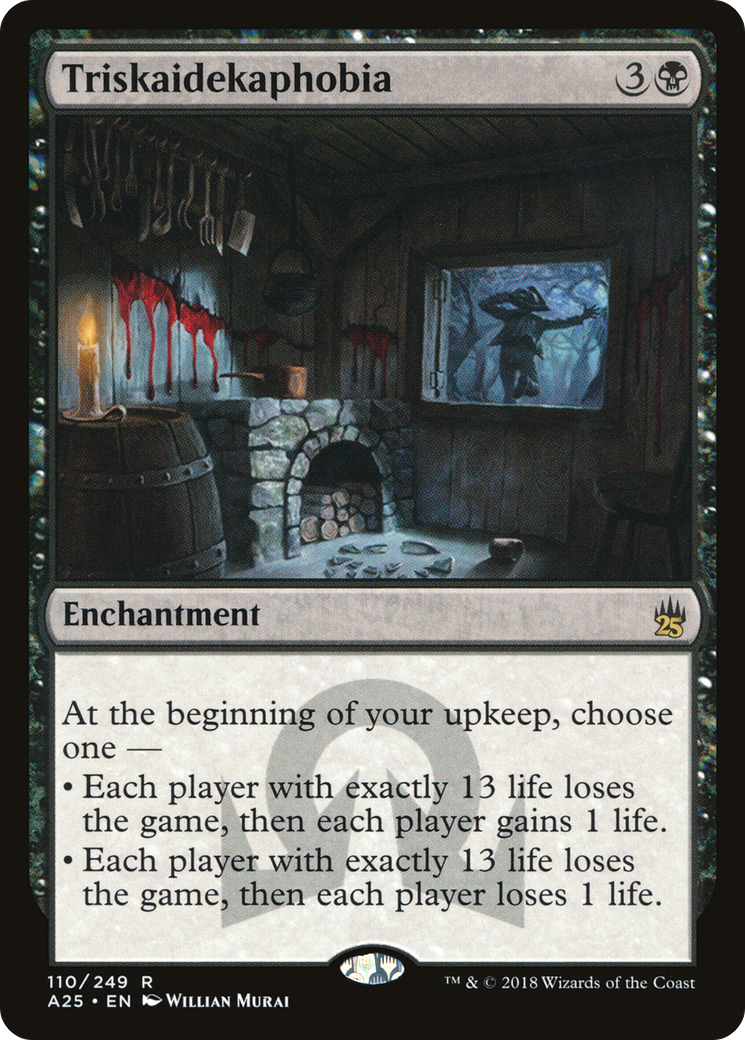 Image of Triskaidekaphobia (A25-110) - Masters 25