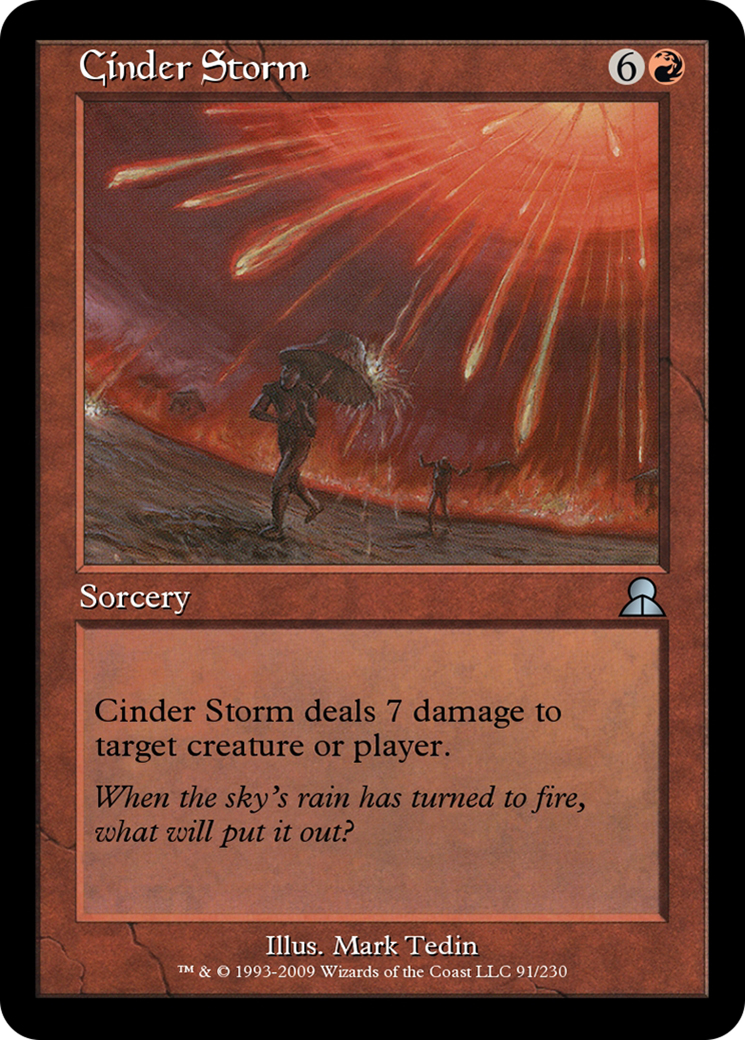 Image of Cinder Storm (ME3-091) - Masters Edition III