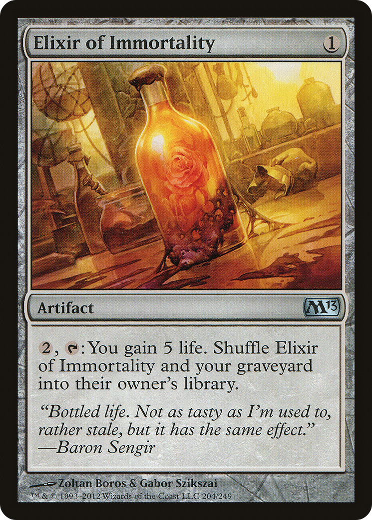 Image of Elixir of Immortality (M13-204) - Magic 2013 Foil
