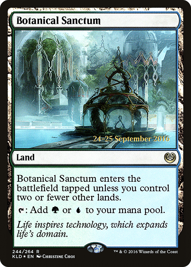 Image of Botanical Sanctum (KLD) (PRE-244S) - Kaladesh Promos Foil