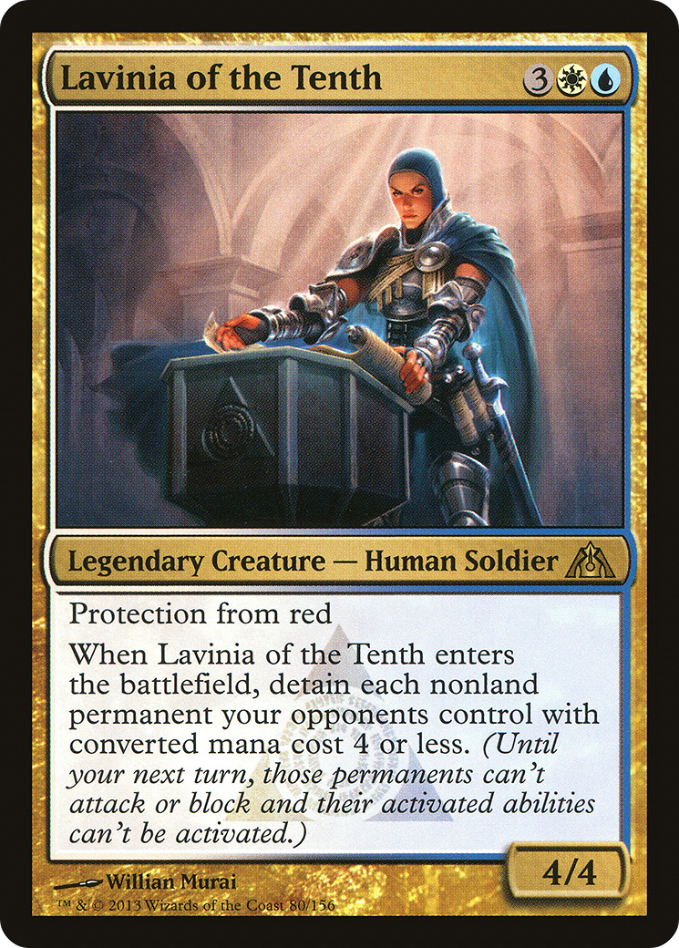 Image of Lavinia of the Tenth (DGM-080) - Dragon's Maze Foil