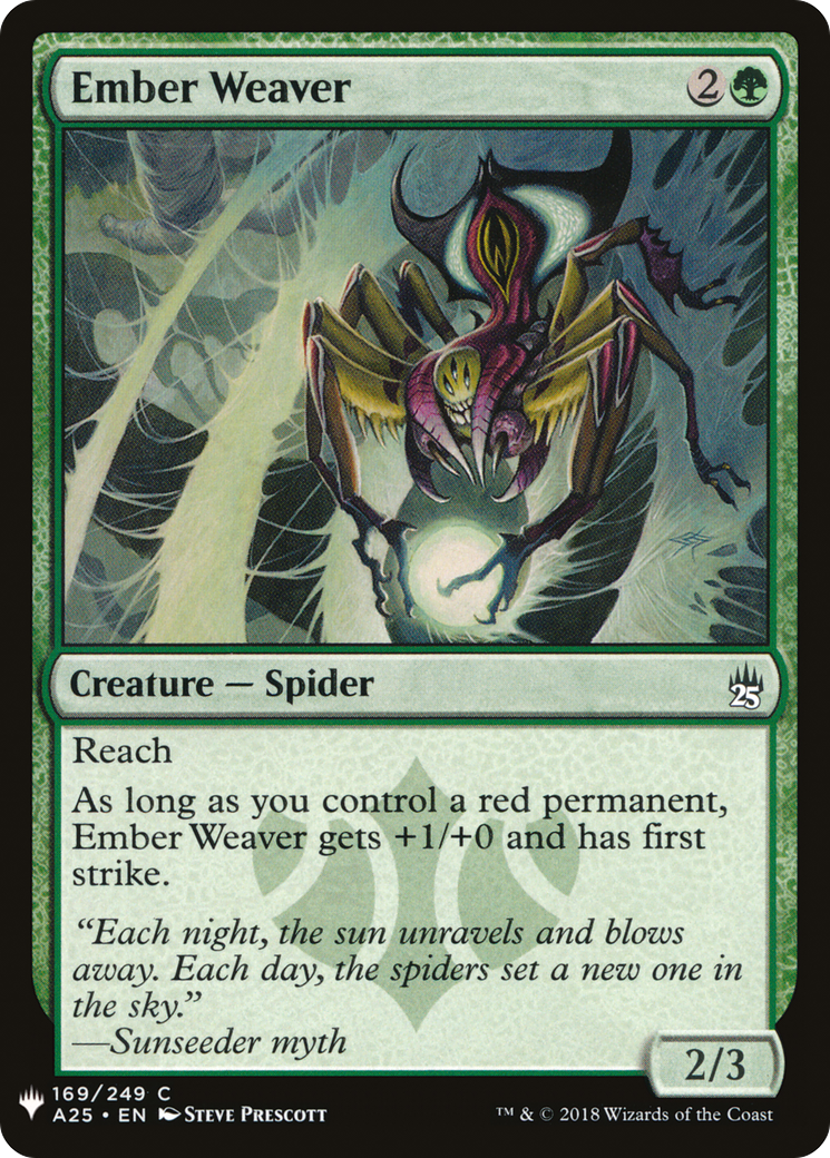 Image of Ember Weaver (LIST-A25-169) - The List