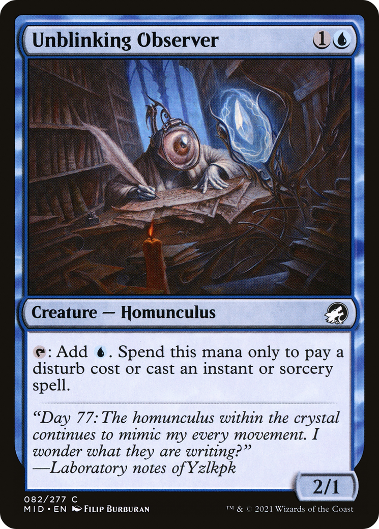 Image of Unblinking Observer (MID-082) - Innistrad: Midnight Hunt