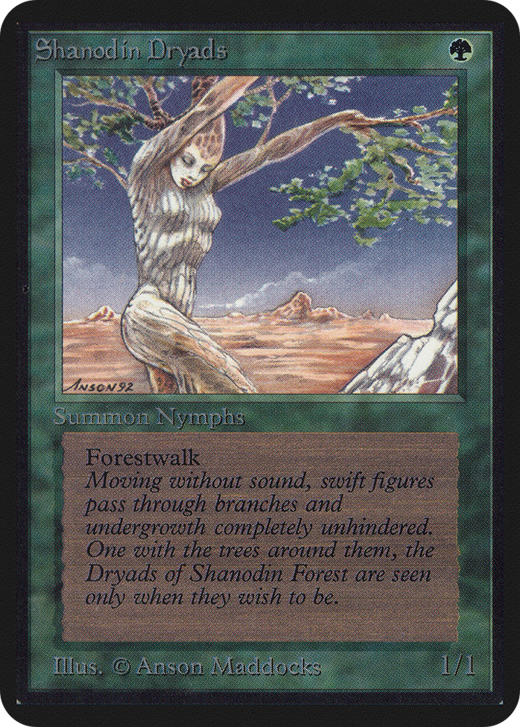 Image of Shanodin Dryads (LEA-) - Limited Edition Alpha