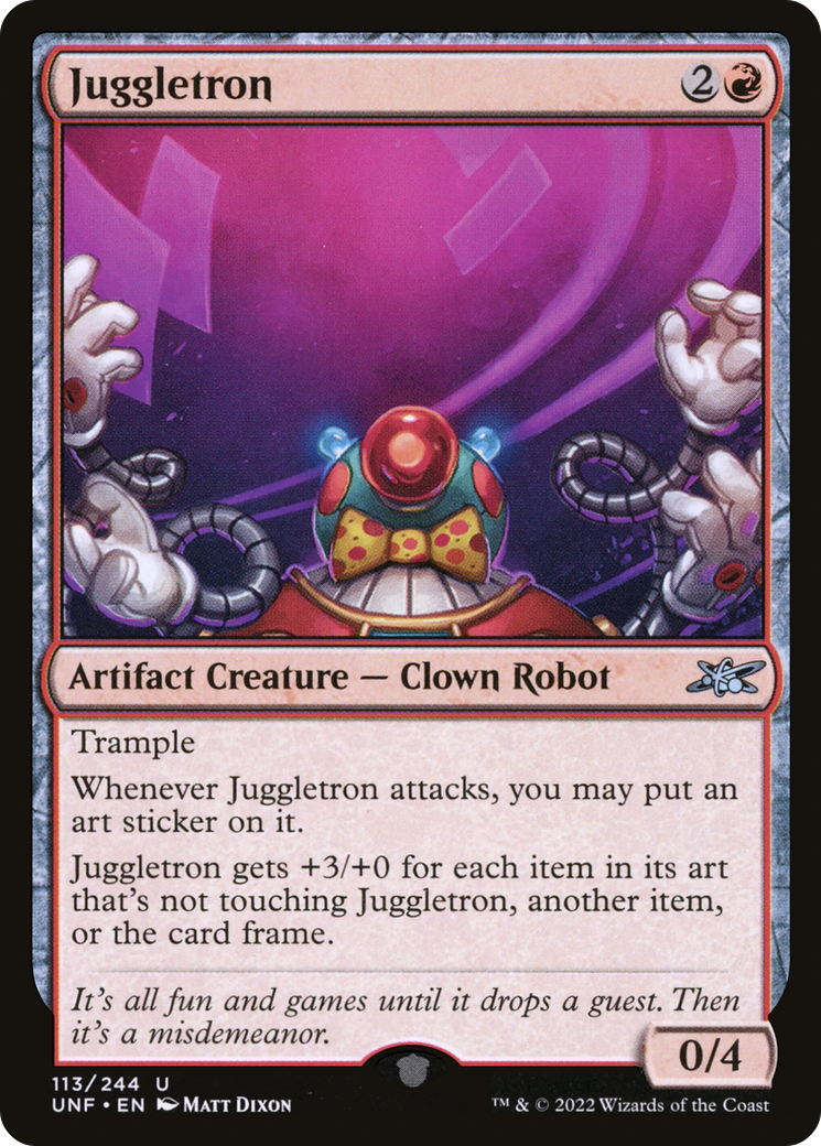 Image of Juggletron (UNF-113) - Unfinity