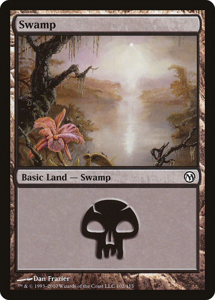 Image of Swamp (102) (DPA-102) - Duels of the Planeswalkers