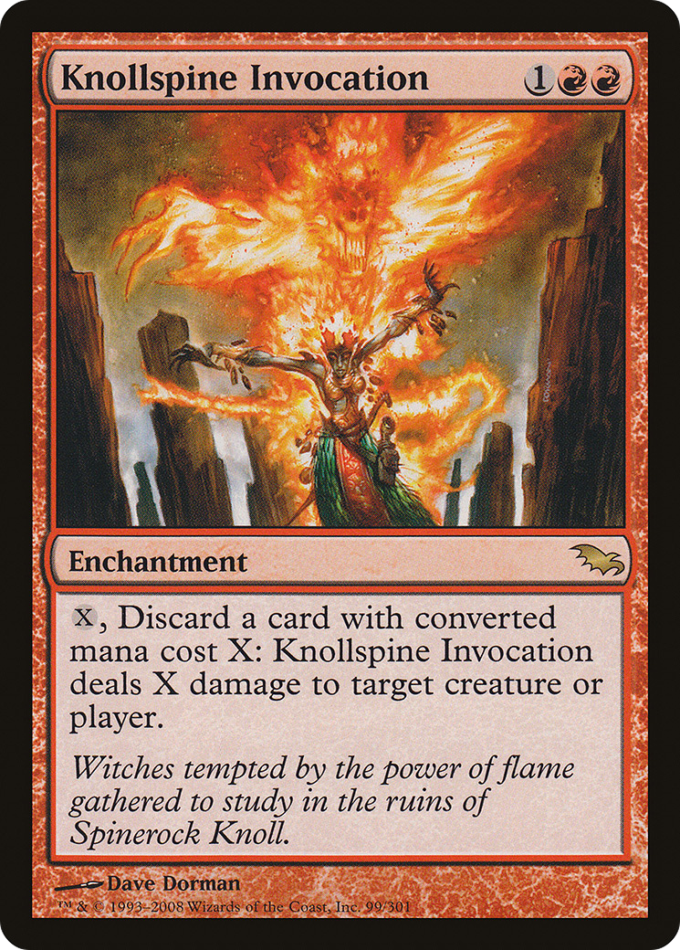 Image of Knollspine Invocation (SHM-099) - Shadowmoor
