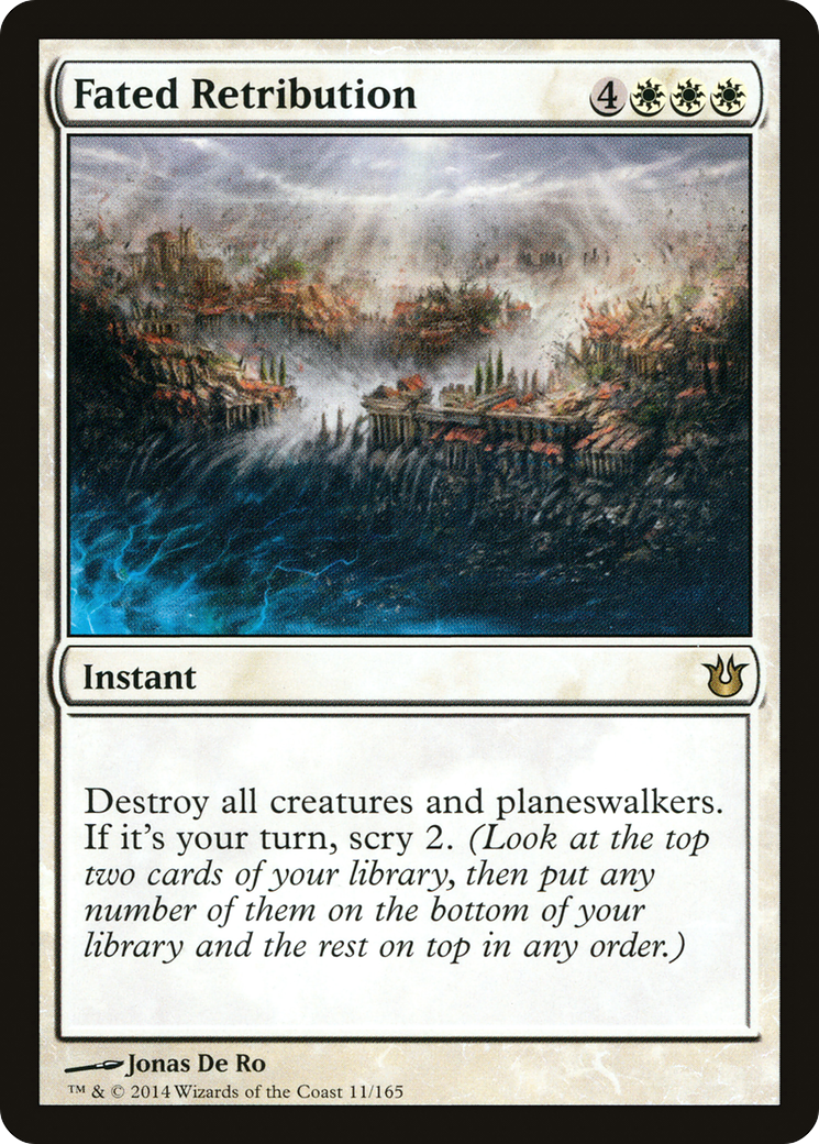 Image of Fated Retribution (BNG-011) - Born of the Gods