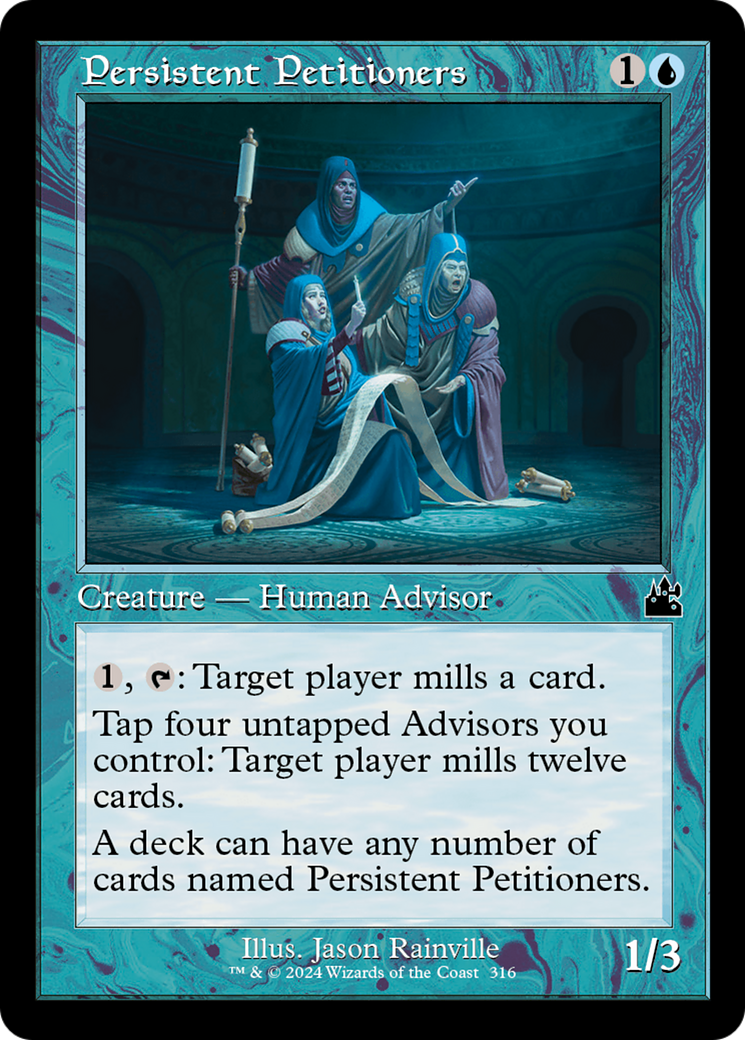 Image of Persistent Petitioners (Retro Frame) (RVR-316) - Ravnica Remastered