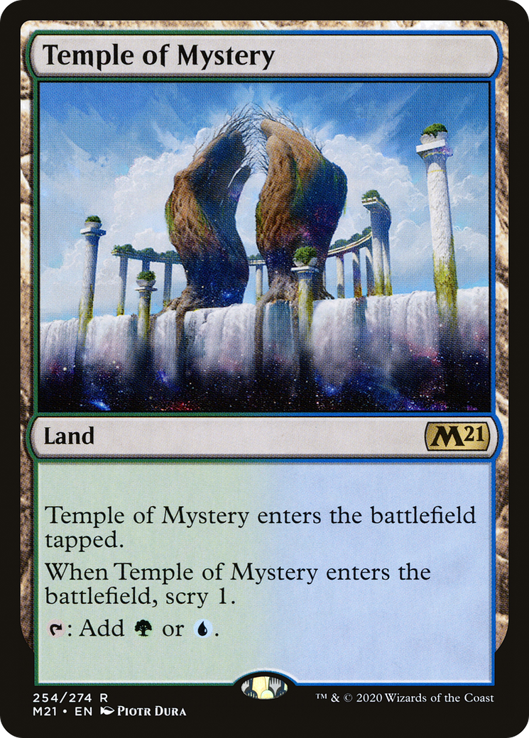 Image of Temple of Mystery (M21-254) - Core Set 2021