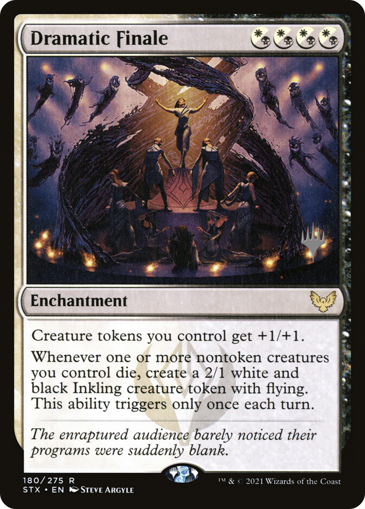 Image of Dramatic Finale (PPSTX-180P) - Strixhaven: School of Mages Promos Foil