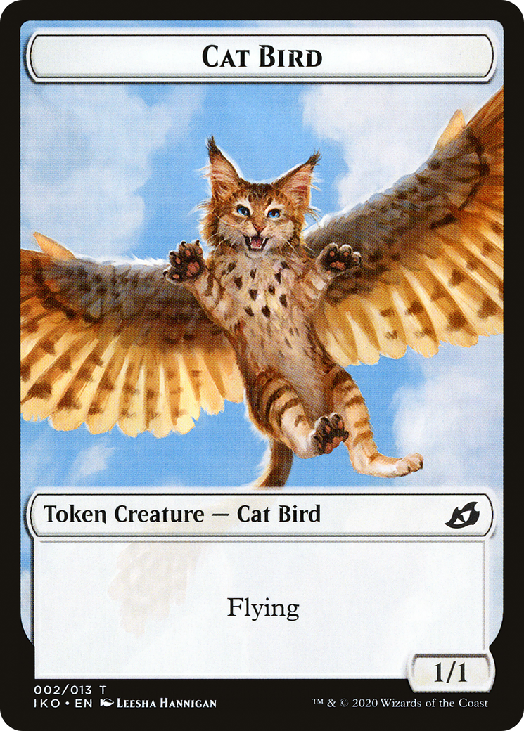 Image of Cat Bird (TIKO-002) - Ikoria: Lair of Behemoths Tokens Foil