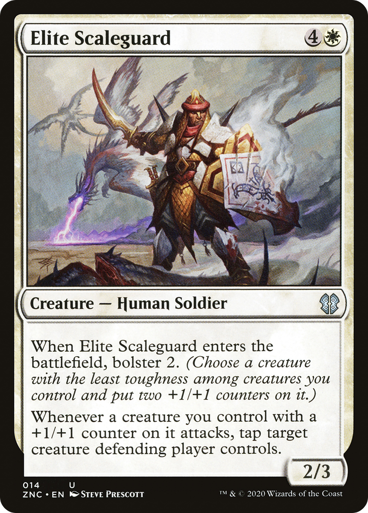 Image of Elite Scaleguard (ZNC-014) - Zendikar Rising Commander