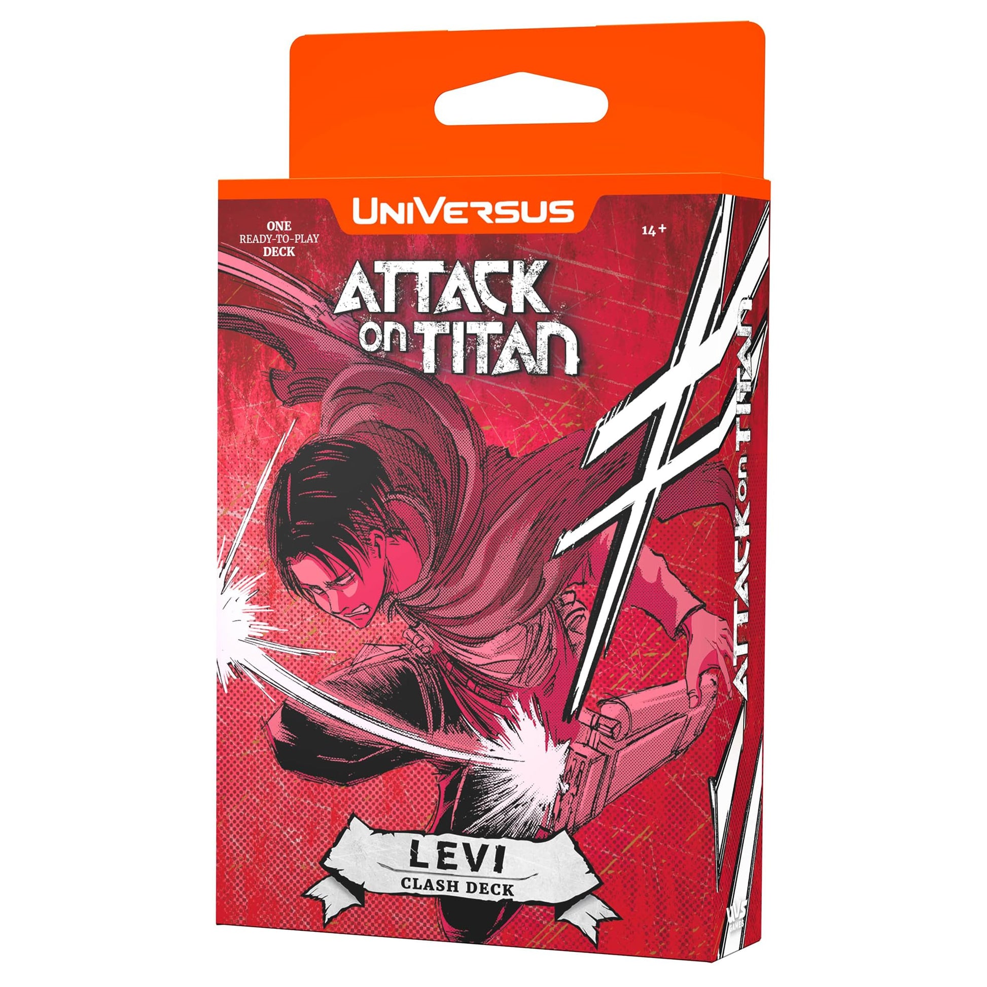 UNIVERSUS CCG: ATTACK ON TITAN: BATTLE FOR HUMANITY CLASH DECK DISPLAY