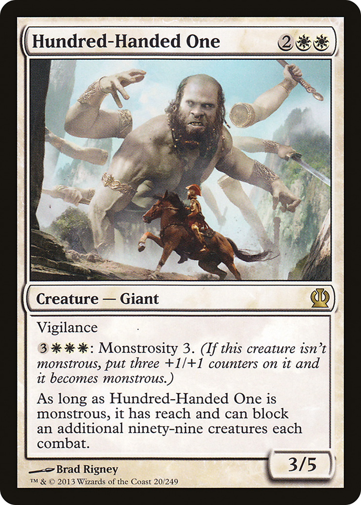 Image of Hundred-Handed One (THS-020) - Theros