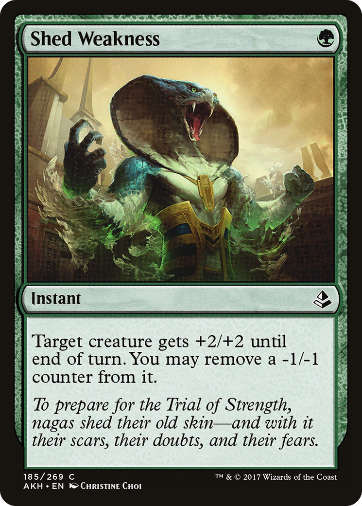 Image of Shed Weakness (AKH-185) - Amonkhet Foil