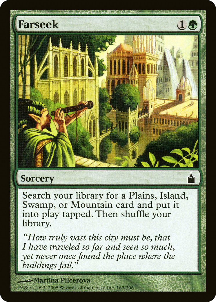 Image of Farseek (RAV-163) - Ravnica: City of Guilds Foil